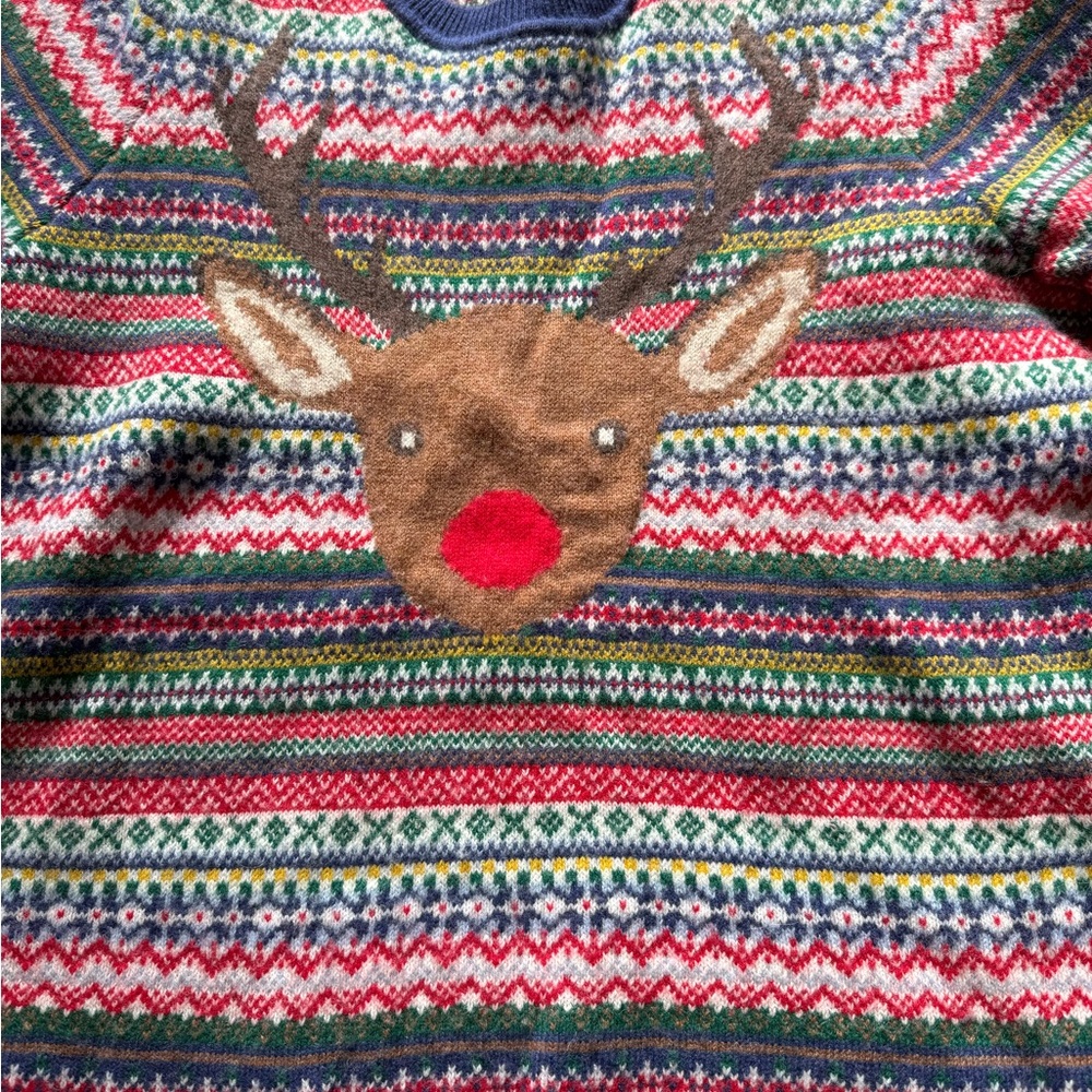 BODEN Fairisle Holiday Sweater - Picture 2 of 6